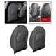 thumbnail image 2 of de respaldo de asiento de 2 piezas para automóvil, almohadil antigolpes, adaptaciónción al modelo para limpiar el organizador an Negro Yotijar Almohadilla antigolpes, 2 of 8