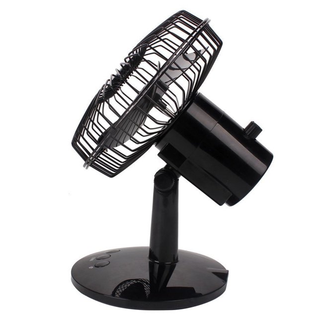 Desktop Fan Silent Oscillating Mini USB Cooling Table Fan Personal Fan for Home