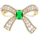 thumbnail image 1 of Broche elegante con lazo de perlas para mujer y niña, flor de circonita de cristal, bolso para ropa, accesorios de ramillete, regalo para mujer, 1 of 3