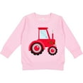 thumbnail image 2 of Inktastic Farming Red Tractor Toddler Sweatshirt, 2 of 4