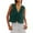 Green, variant on LIZUOJUNF 2025 Trendy T Shirts Summer Clothes Women Tie Front Vest Floral Eyelet Embroidered Tank Y2K Sleeveless V Neck Crop Shirt Top Cute Going Out Tops