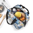 thumbnail image 4 of Lsque Marine Animals Pattern Lunch Bag Women/Men Insulated Lunch Box,Small Leakproof Cooler Food Lunch Containers Reusable High Capacity Lunch Tote Bags, 4 of 6