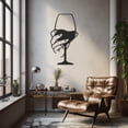 thumbnail image 3 of LaModaHome Exclusive Woman Hand And Glass Metal Wall Art – Durable & Artistic Metal Wall Art for Home and Office Decor, Perfect for Any Interior Design Aesthetic, 3 of 5