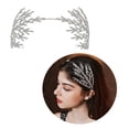thumbnail image 2 of COMEET party hairband, Formal Event Crystal Headband Glittering Rhinestones Hairband Wedding Bride Headband Evening Dress Hairstyle Accessory, 2 of 21