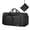 Black, variant on Travelhouse 50L Foldable Travel Duffle Bag for Men Women with Shoes Compartment Waterproof,Black