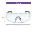 thumbnail image 4 of Cycling Goggles UV-responsive Vibrant Color Tinted Photochromic Sunglasses Anti-UVA UVB, 4 of 7