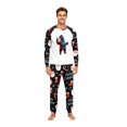thumbnail image 4 of Lvotionpl 2026 Matching Family Christmas Pjs, Matching Christmas Pajamas Long Sleeve Top & Pants Set Matching Holiday Family Pajama Xmas Sets, 4 of 5