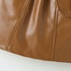 thumbnail image 5 of SAYOO Falda de piel de Pu de niña, falda de color claro + cinturón de bolsa SAYOO moda, 5 of 8