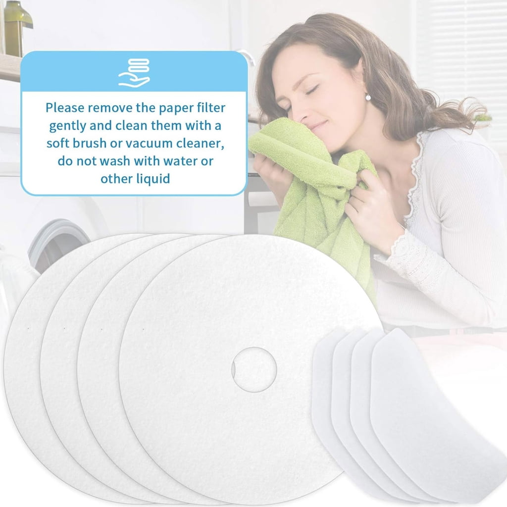 20/60Pcs Cloth Dryer Exhaust Filter Portable Dryer Replacement Lint Filter