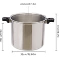 thumbnail image 3 of 23 Quart Aluminum Pressure Cooker 22L Large Capacity Stainless Steel Pressure Canner with Gauge Release Valve for Family or Commercial$$Home Decor, Kitchen, & Other, 3 of 8