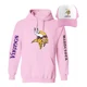 thumbnail image 1 of Kit De Sudadera + Gorra Sublimada Modelo Minnesota Vikings, 1 of 4