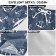 thumbnail image 4 of Hand Drawn Anchors Pattern Swim Trunks Quick Dry Beach Pool Board Shorts Lightweight Stylish Print Sizes 2T to XL, 4 of 8