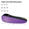 thumbnail image 2 of FH Group Cloth Auto Elastic Armrest Cover for Car Van Truck Set of 2, Armrest Slipcover, Armrest Sleeve, Armrest Protector - 1 Pair, 2 of 2