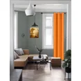 thumbnail image 3 of Gorgeous Home Linen Noa Orange 100% Blackout Window Curtains 95" Long Solid Color Energy Saving Privacy Panels (Set of 2) for Bedroom & Living Room, 3 of 5