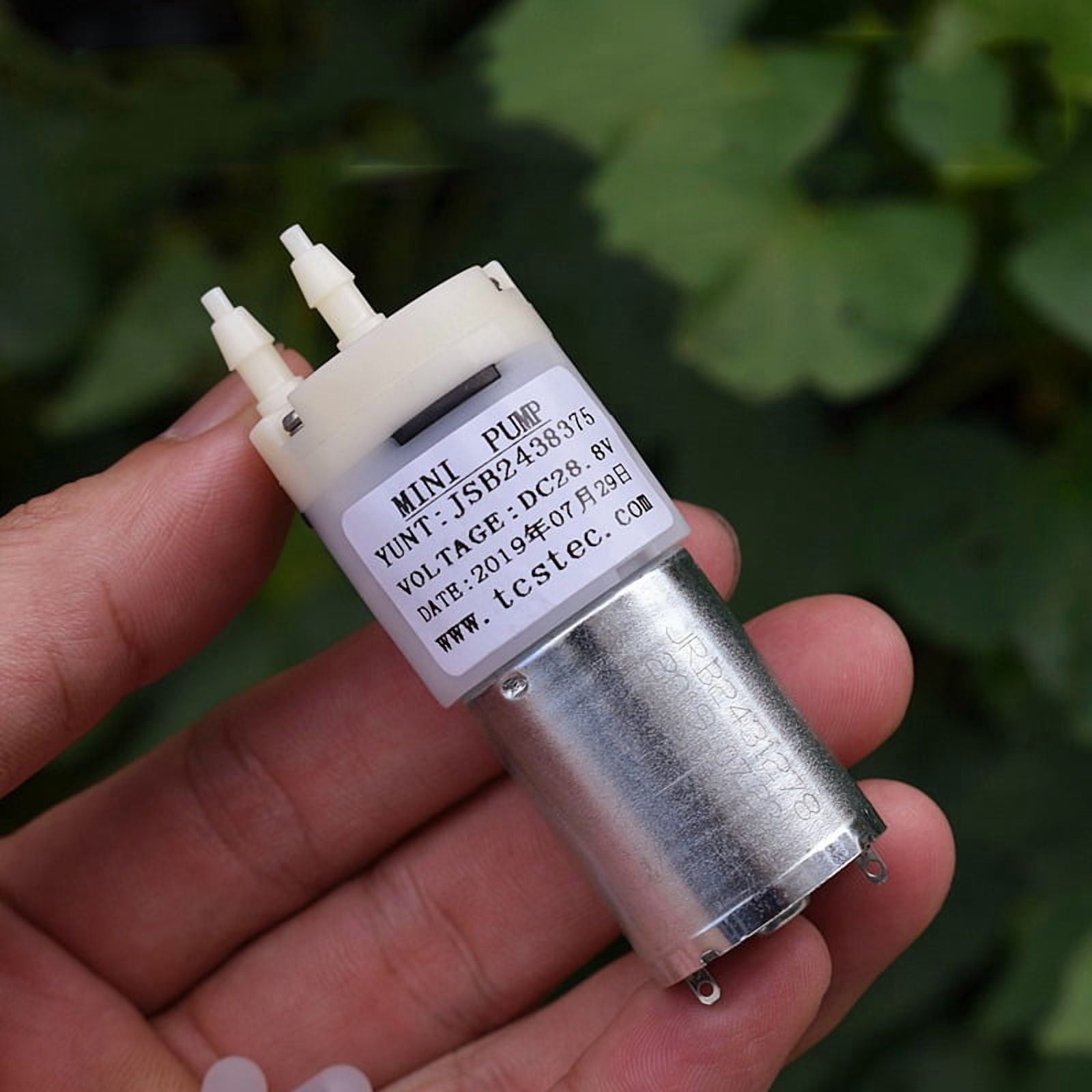 JSB2438 Mini 370 Air Water Pump DC 24V-30V Small Diaphragm Vacuum Negative Pressure Water Pump For Experimental Sampling Pump