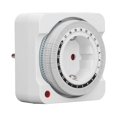 thumbnail image 5 of Timer Socket Mechanical 24 Hour 15 Minute Step Automatic Countdown Timer for Electric Bicycle EU Plug 230V, 5 of 5