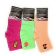 thumbnail image 5 of Cotton Mini Crew Socks for Women Thin and Breathable 3 Pairs - Style 1, 5 of 5
