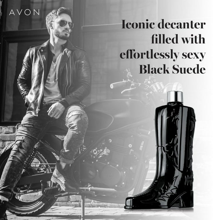 Avon Black Suede Eau De Toilette for Men, 5 fl. oz. 