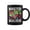 Black, variant on Master Builder Heart Block Brick Building Valentines Day Boy Coffee Mugs