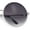 Silver - Smoke, variant on Iconic Oversized Joplin Hippie Circle Lens Round Metal Rim Sunglasses Gold - Brown