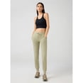 thumbnail image 4 of Pantalones de Yoga de Cintura Alta para Mujer con Puños Ajustables con Cordón y Bolsillos, Ideales para Correr, Entrenar o Ir Al Gimnasio. Caqui XXL, 4 of 8