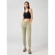 thumbnail image 4 of Pantalones de Yoga de Cintura Alta para Mujer con Puños Ajustables con Cordón y Bolsillos, Ideales para Correr, Entrenar o Ir Al Gimnasio. Caqui XL, 4 of 8