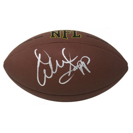 Warren Sapp Signed Wilson Super Grip Full Size NFL Football