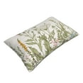 thumbnail image 3 of Haiem Pillowcase for Hair and Skin Queen - Herbs and Wildflowers Printed Soft Pillowcase with Envelope Closure-20"x30", 3 of 9