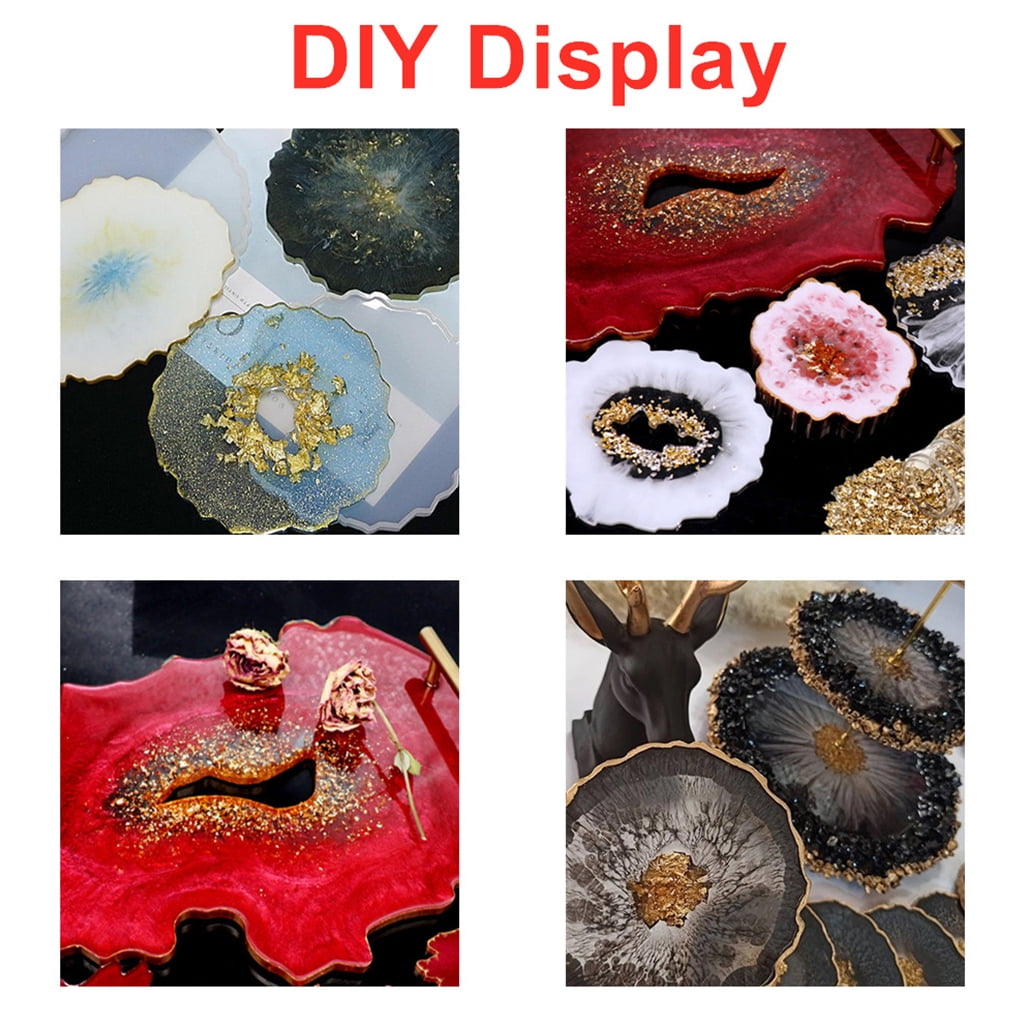 Glitter Irregular Glass Chips DIY Crafts Jewelry Making Filling Decorative Crystal UV Resin Mold Coaster Filler