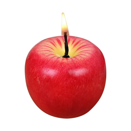 

Fdelink Cndle Christmas Creative Gift Artificial Fruit-Shaped Candle Wedding Party Decoration Christmas Eve Candle Candles & Holders