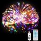thumbnail image 1 of Luces de hadas decorativas de ensueño, 20 metros, alimentadas por USB, luces impermeables para exteriores e interiores, 12 modos de iluminación y control remoto para momentos inolvidables, 1 of 1