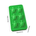 thumbnail image 3 of 5 Piece Easter Egg Silicone Mold, Chocolate Cake Soap Ice Cube Tray, Food Grade Baking Tool, DIY Mold for Home Kitchen Dessert Making, 3 of 6