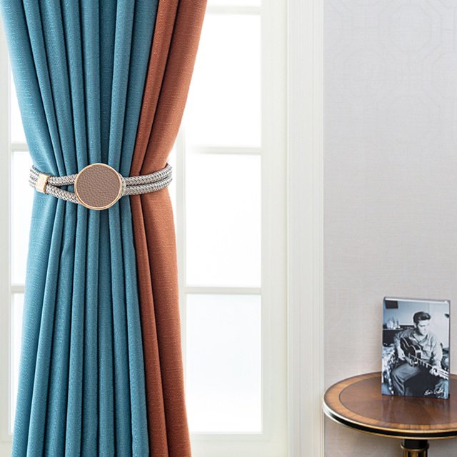Hml Curtain Lace Home Modern Minimalist Curtain Lace Curtain Bundle Rope Curtain Buckle