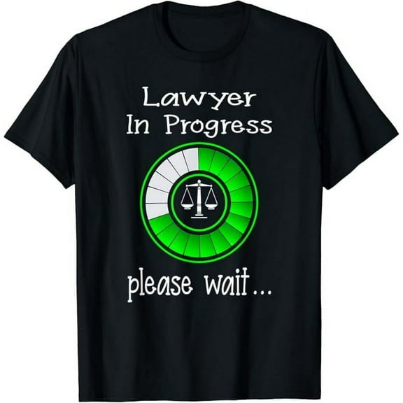Funny Lawyer in Progress | Law School Student apparel gift T-Shirt