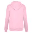 thumbnail image 5 of IMENGL Lightweight long sleeve hooded pullover, Pink 2XL, Size M-2XL, 5 of 5