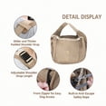 thumbnail image 3 of Large Pet Sling Carrier Up to 40 Lbs, Adjustable Padded Wide Shoulder Strap Thickened Pet Travel Bag, 3 of 7