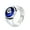 Silver Dark Blue, variant on Men's Stainless Steel Billiard 8 Ball Signet Lucky Gothic Biker Ring Silver Green Size 7