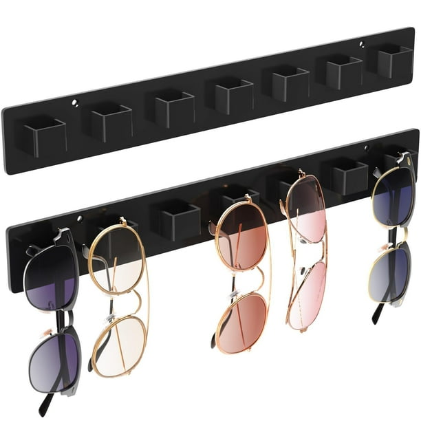 Organizador para Lentes de Sol MaxGear en Acrílico para Pared 2 Unidades