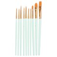 thumbnail image 3 of Paintbrush10Pcs Pincel Poste de madera Graffiti Brush Kit de pincel para óleo impulsado por el rendimiento Jadeshay A, 3 of 8