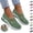 Army Green, variant on Orthopedic Shoes for Women Breathable Mesh Non Slip Sneakers Arch Support Fashion Walking Shoes Comfy Slip on Loafers(Red)