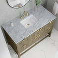 thumbnail image 3 of James Martin Vanities D100-V48-PBO-3CAR Emmeline 48" Single Basin Ash Wood Vanity Set -, 3 of 5