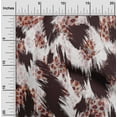 thumbnail image 2 of oneOone Cotton Poplin Maroon Fabric Animal Skin Diy Clothing Quilting Fabric Print Fabric By Yard 42 Inch Wide, 2 of 6