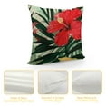 thumbnail image 4 of Chilfamy Farmhouse Decorative Outdoor Throw Pillow Covers for Couch Sofa Bed Hawaiian Tropical Plants Palm Leaf Pillow Cover Modern Decor Pillow Case White, 4 of 5