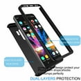 thumbnail image 4 of Samsung Galaxy S9 / S9 Plus / S9+ Case, Tekcoo [T360] [Black] Ultra Thin Full Body Coverage Protection Hard Slim Hybrid Cover Shell For Samsung Galaxy S9 5.8" / S9 6.2" 2018, 4 of 4