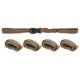 thumbnail image 5 of Paquete de 5 correas de sujeción con hebillas para mochilas, equipaje y equipo de acampada Correas de carga para exteriores, 5 of 8