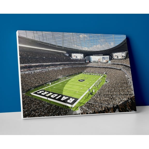 Las Vegas Raiders Stadium Poster or Wrapped Canvas