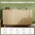 thumbnail image 1 of EDTara Buffet Bahut, Console de Rangement à 4 Portes avec Tablettes Ajustables pour Salon, Salle à Manger Ou Cuisine, 1 of 7