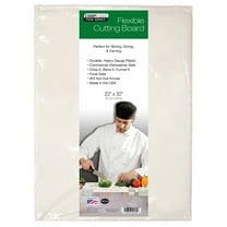 Cut N' Funnel Large Food Service Grade Heavy Gauge Flexible Cutting Board Mat 1 Pack 30" by 20"