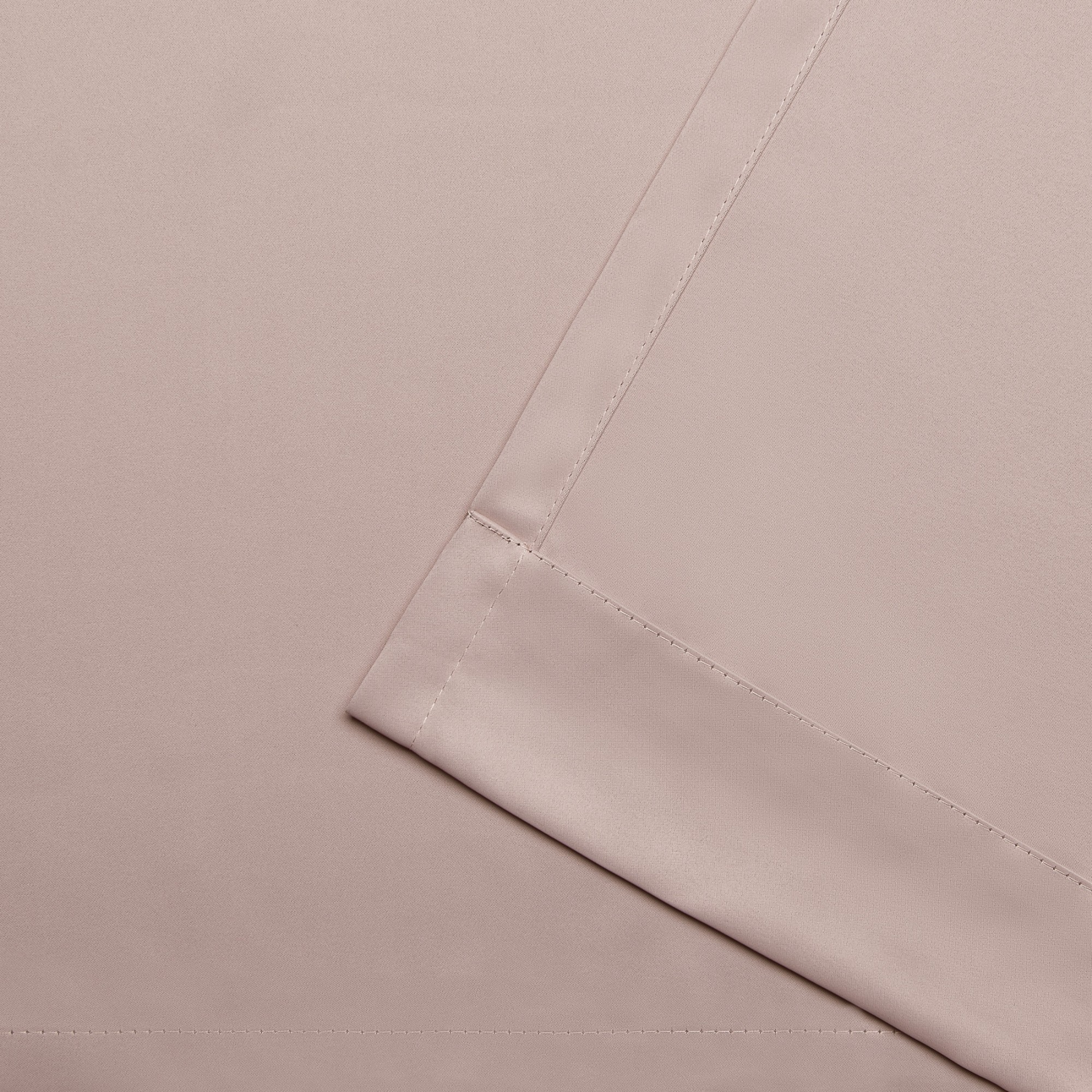 Exclusive Home Academy Total Blackout Grommet Top Curtain Panel Pair, 52"x84", Blush