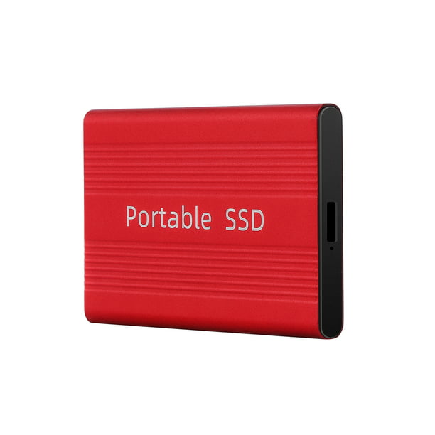 Solid State Drive 500GB 1TB 2TB Hard Disk Speed Transmission External Disc Plug and for PC Mobile Phone Desktop Red/500G - Walmart.com